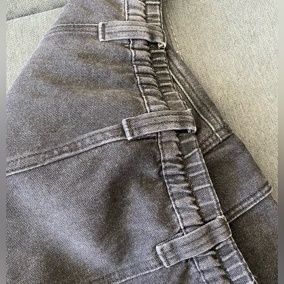 PACSUN wide leg high waisted jeans NEW M - Picture 5 of 5